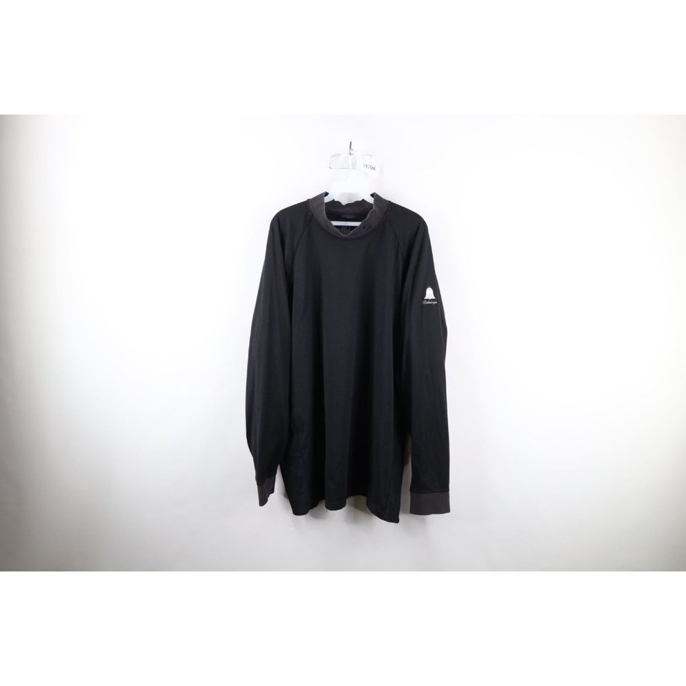 Zero Restriction Tour Series Mens XL Faded Golfing Mock Neck Long Sleeve T-Shirt